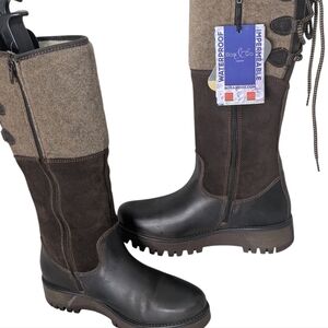 Goose Primaloft® Waterproof Boiled Wool Mid Calf Boot (Women).. Size 36 (US 5.5)